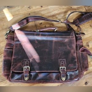 Kodiak Sitka Leather Men’s Messenger Bag